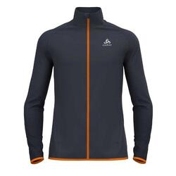 Veste de Running Gris/Orange Homme Odlo Zeroweight