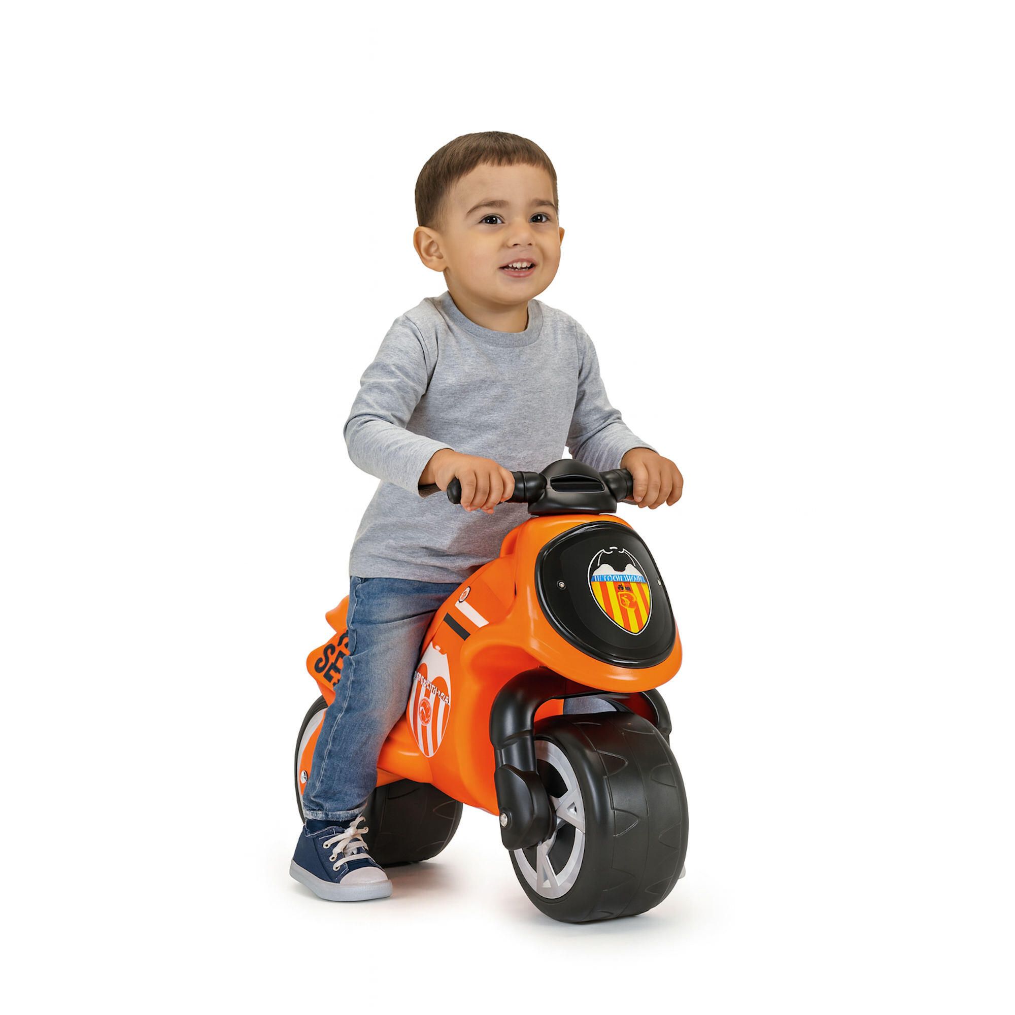 PASSEIO DE MOTOCICLETA INFANTIL BABY CHILDREN'S RIDE VALENCIA C.F. 2/6