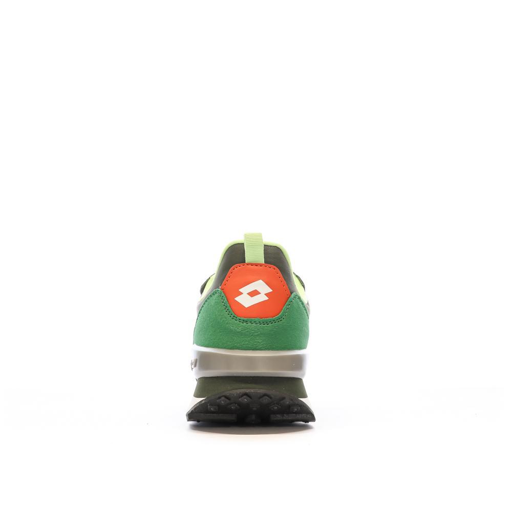 Zapatillas Lotto Twenty 5 Kaki/Blancas para Hombre 3/7