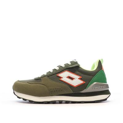 Lotto twenty 5 heren sneakers kaki/wit