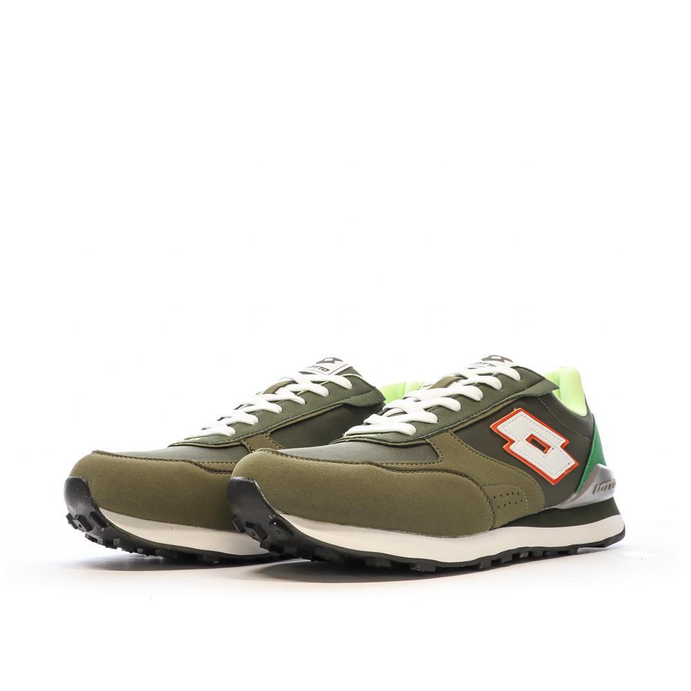 Zapatillas Lotto Twenty 5 Kaki/Blancas para Hombre 6/7