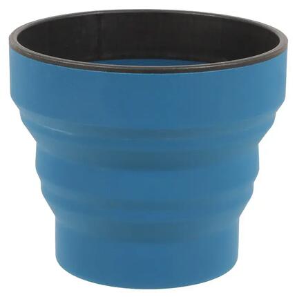 Gobelet pliable Lifeventure Ellipse FlexiMug 350 ml silicone bleu Navy