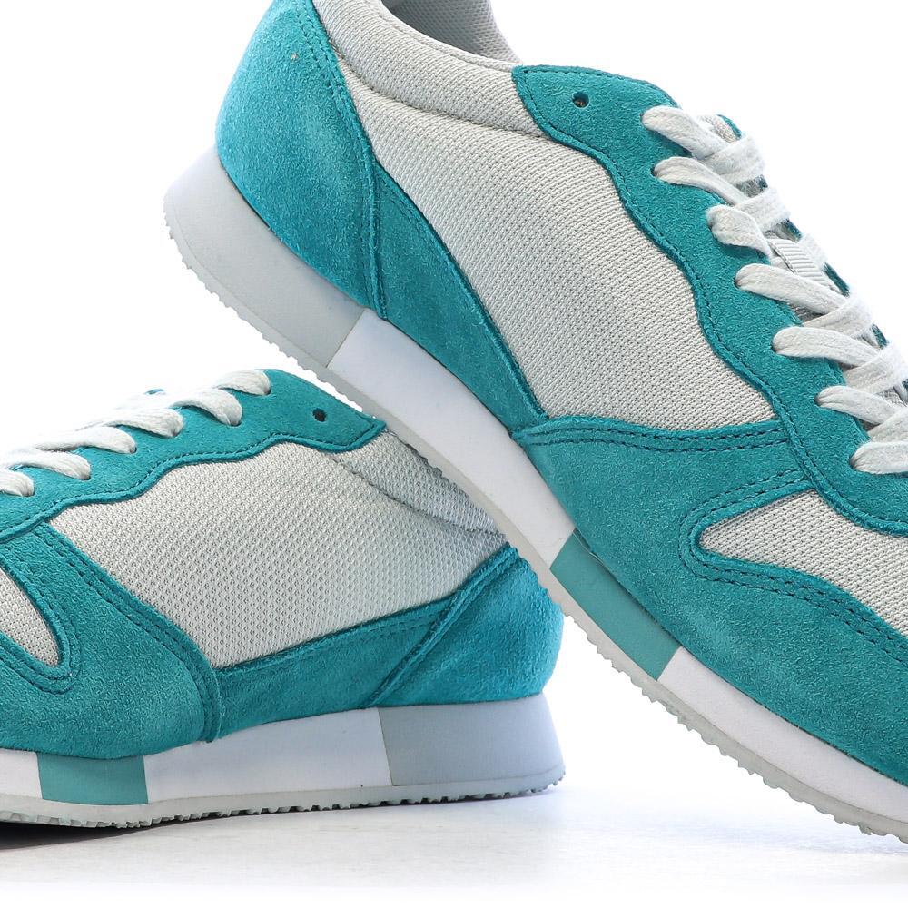 Zapatillas Le Coq Sportif Alpha para Mujer Blancas y Turquesas 7/7