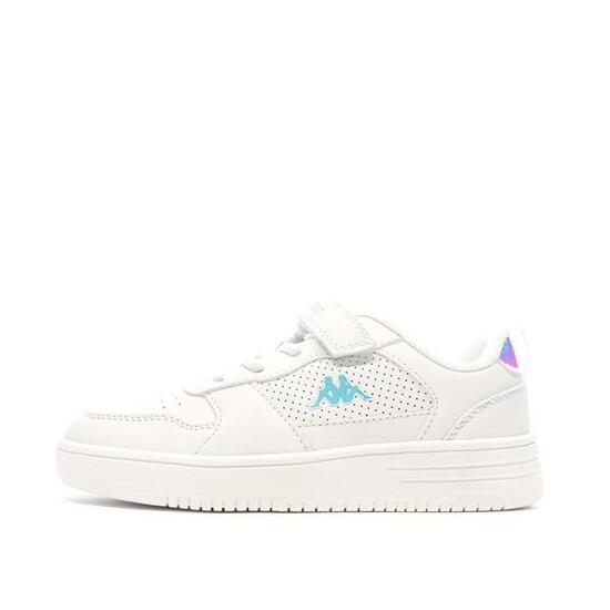 Baskets Blanches/Turquoises Garçon Kappa Falcon