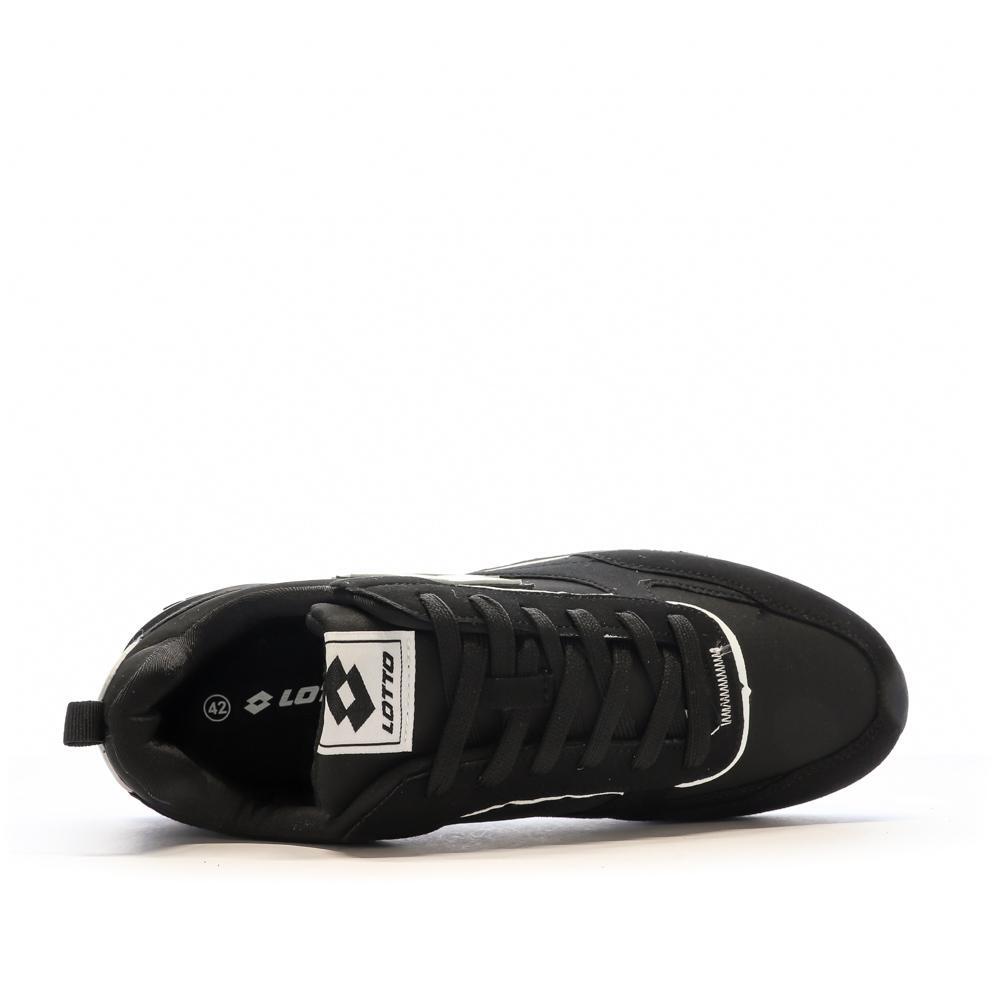 Zapatillas Lotto Twenty 5 Negras/Blancas para Hombre 4/7