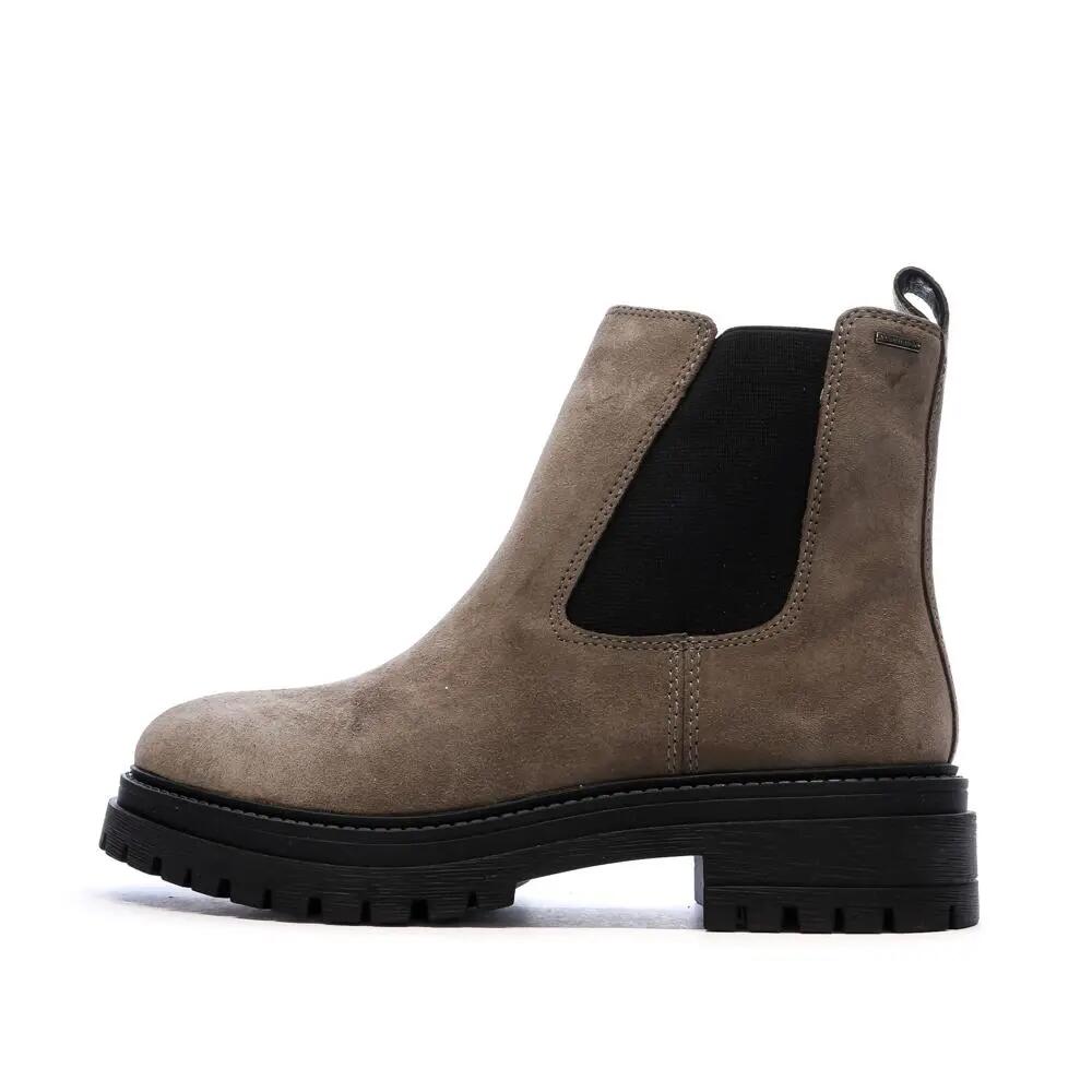 Geox Women's Iridea Brown Ankle Boots