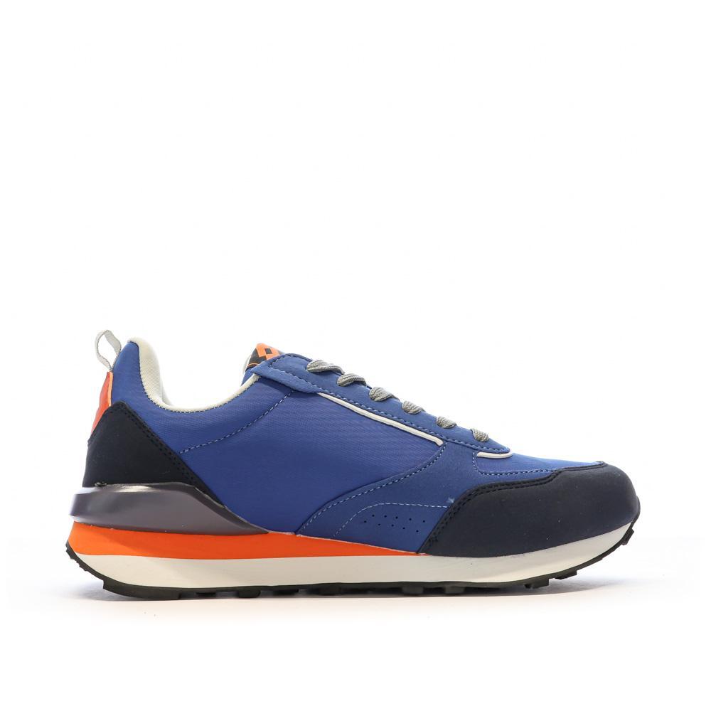 Baskets Bleu/Blanc/Orange Homme Lotto Twenty 5 2/7