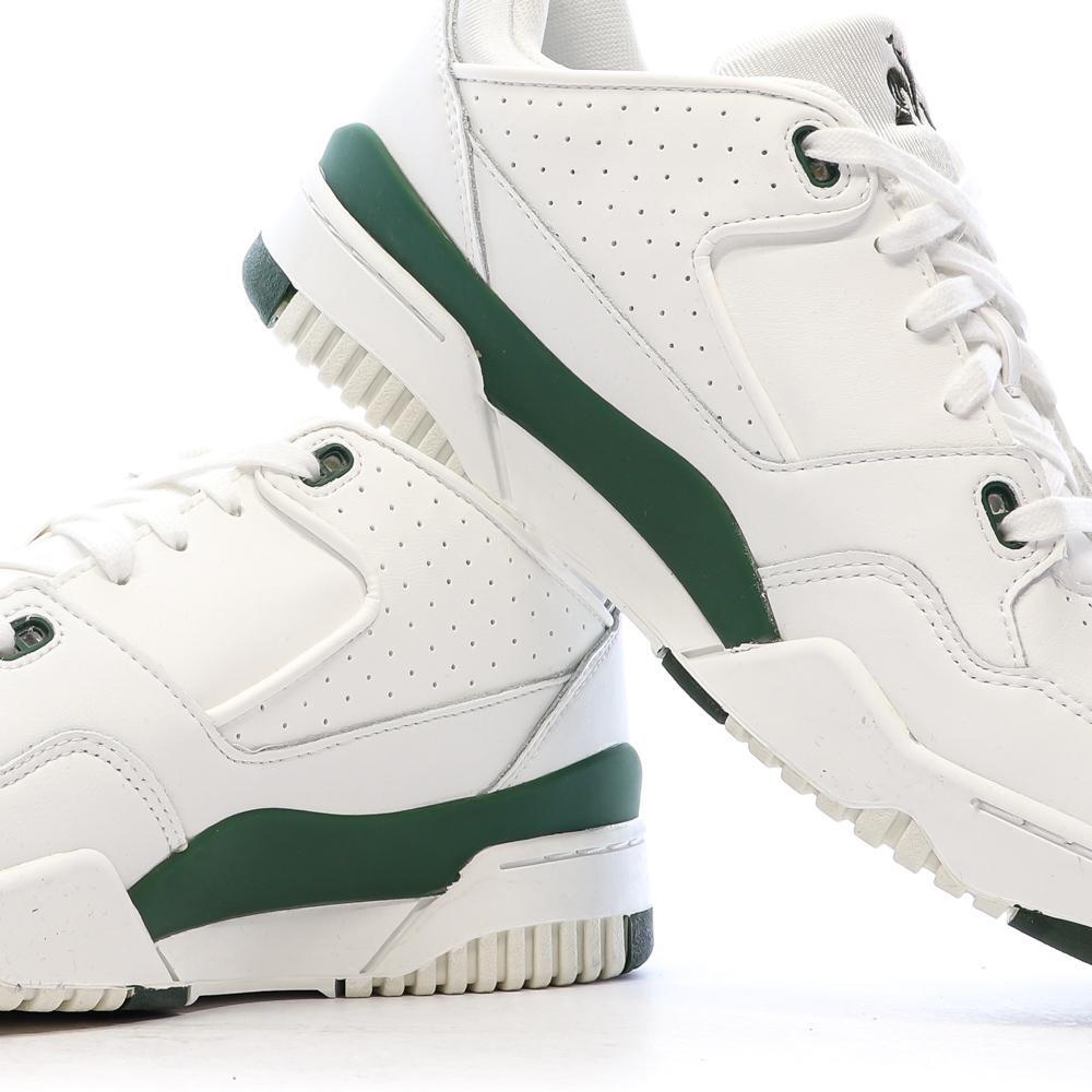 Baskets Blanches/Vertes Homme Le Coq Sportif T1000 7/7