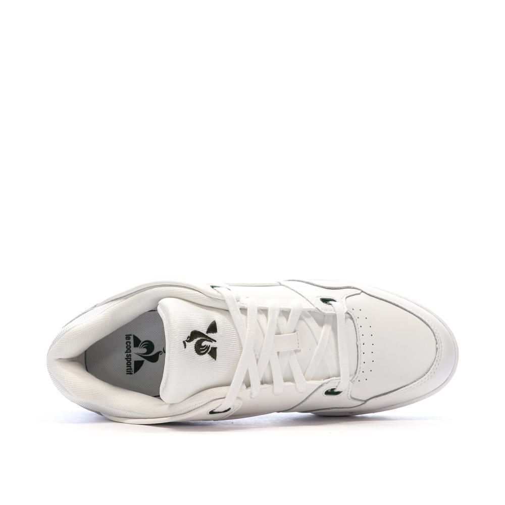 Baskets Blanches/Vertes Homme Le Coq Sportif T1000 4/7