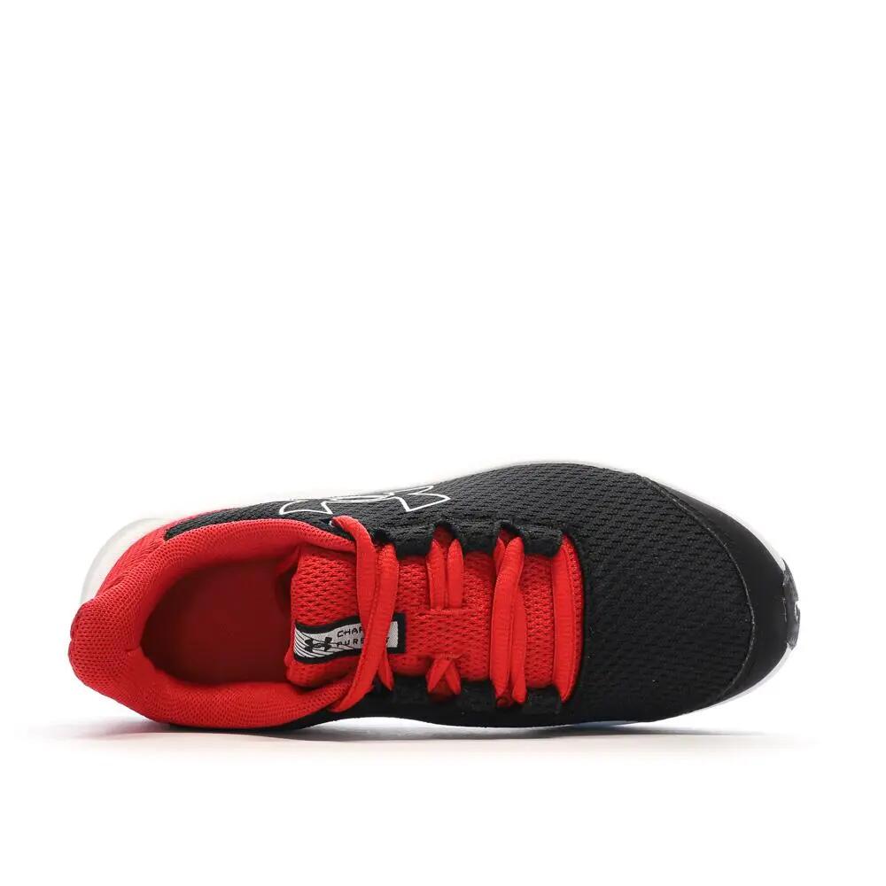 Under Armour Charged Pursuit Zwart/Rood 5/7