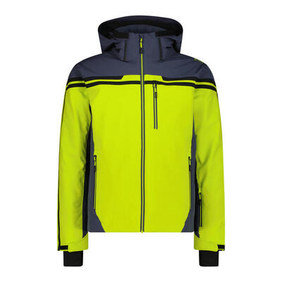 Gevoerde ski-jas met rits en capuchon cmp