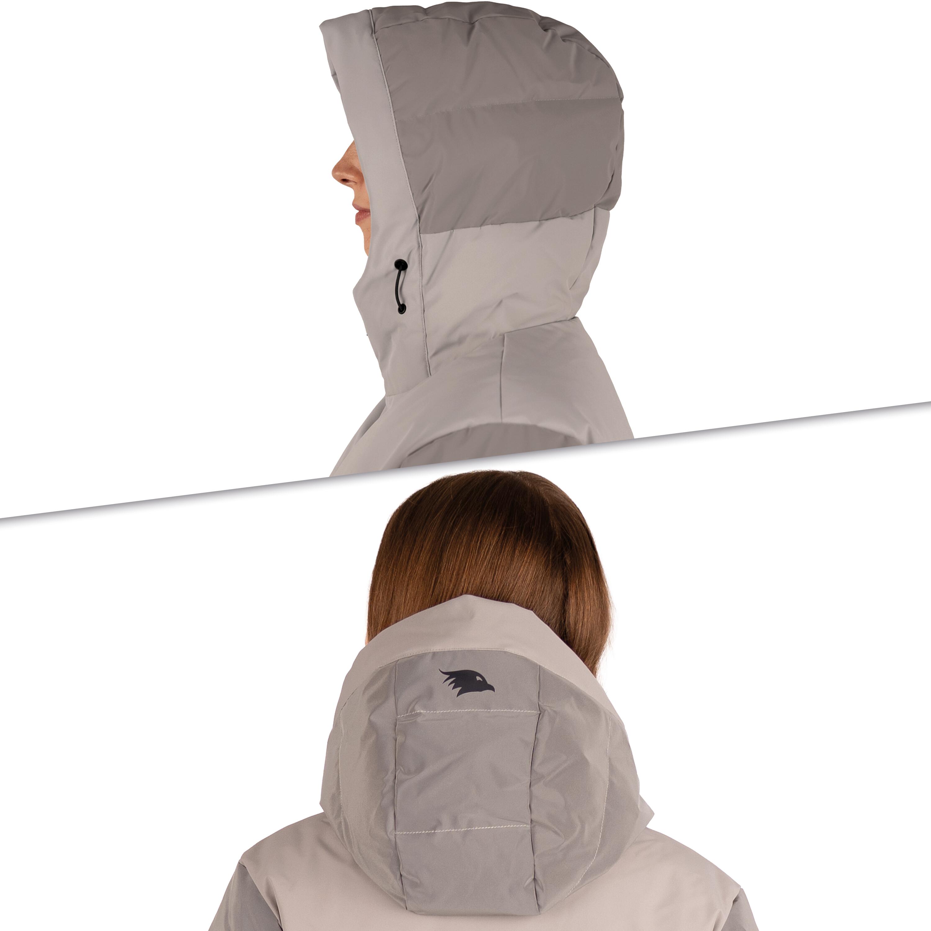Doudoune d’Hiver Réfléchissante Femme Déperlante et Respirante 3/7