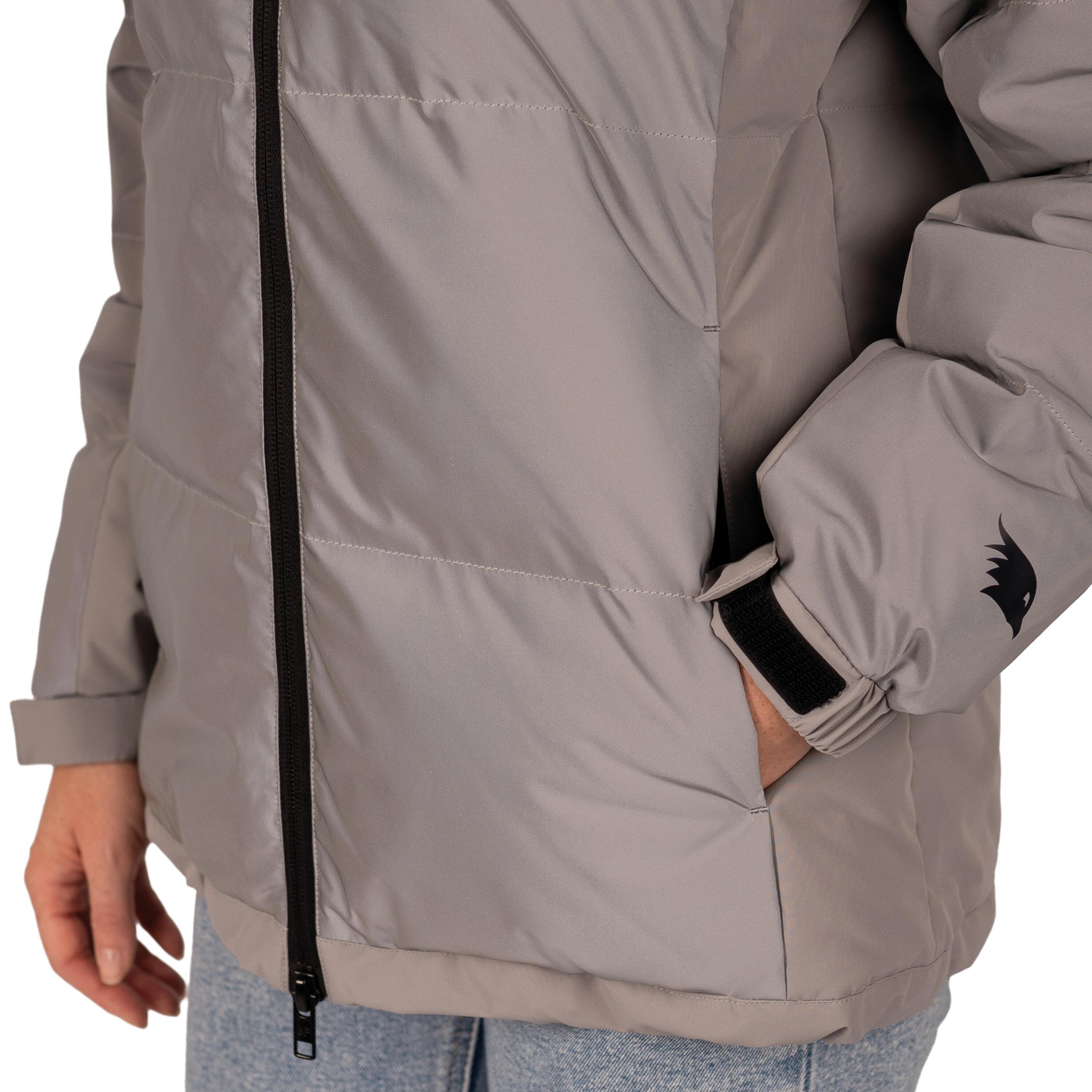 Doudoune d’Hiver Réfléchissante Femme Déperlante et Respirante 2/7
