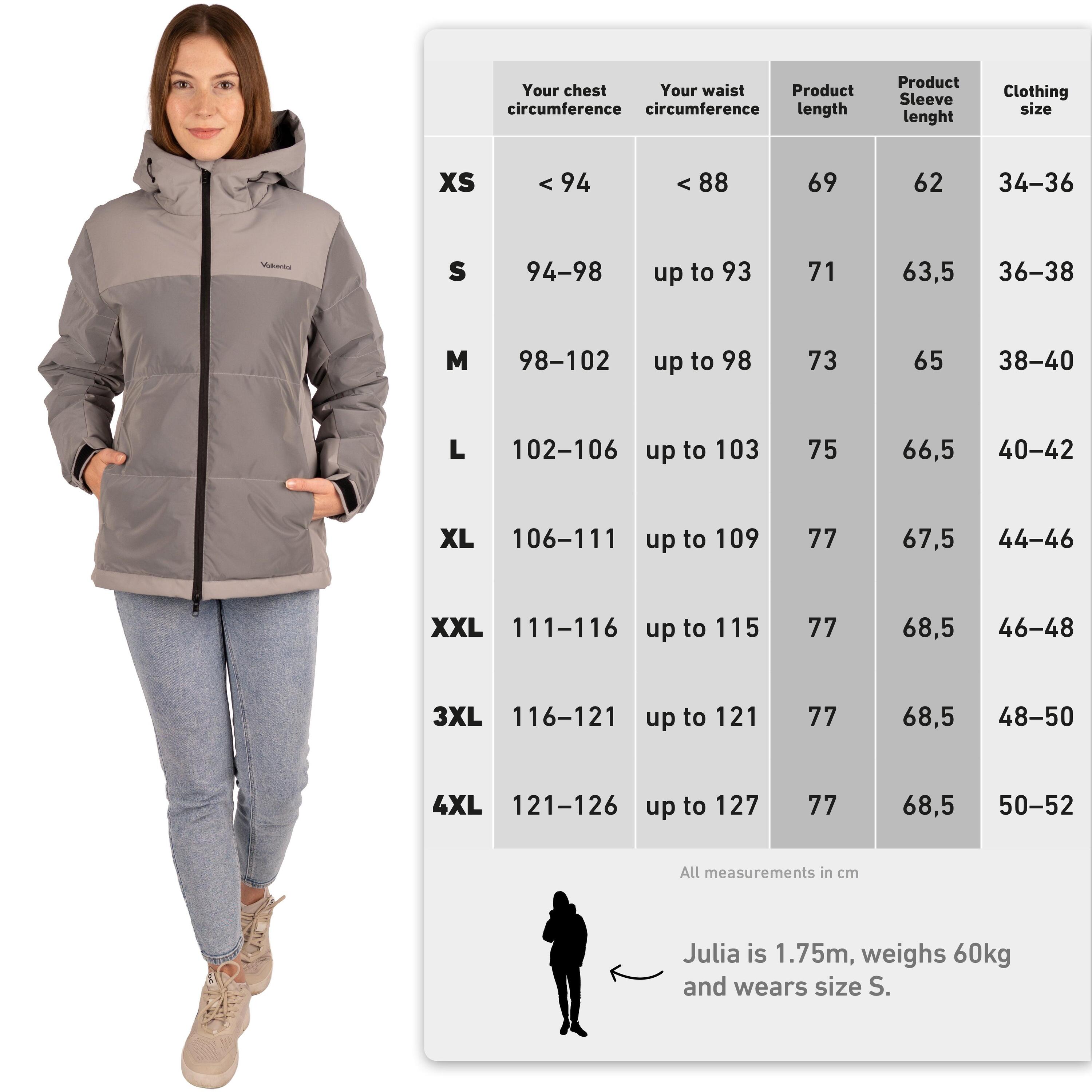 Doudoune d’Hiver Réfléchissante Femme Déperlante et Respirante 4/7