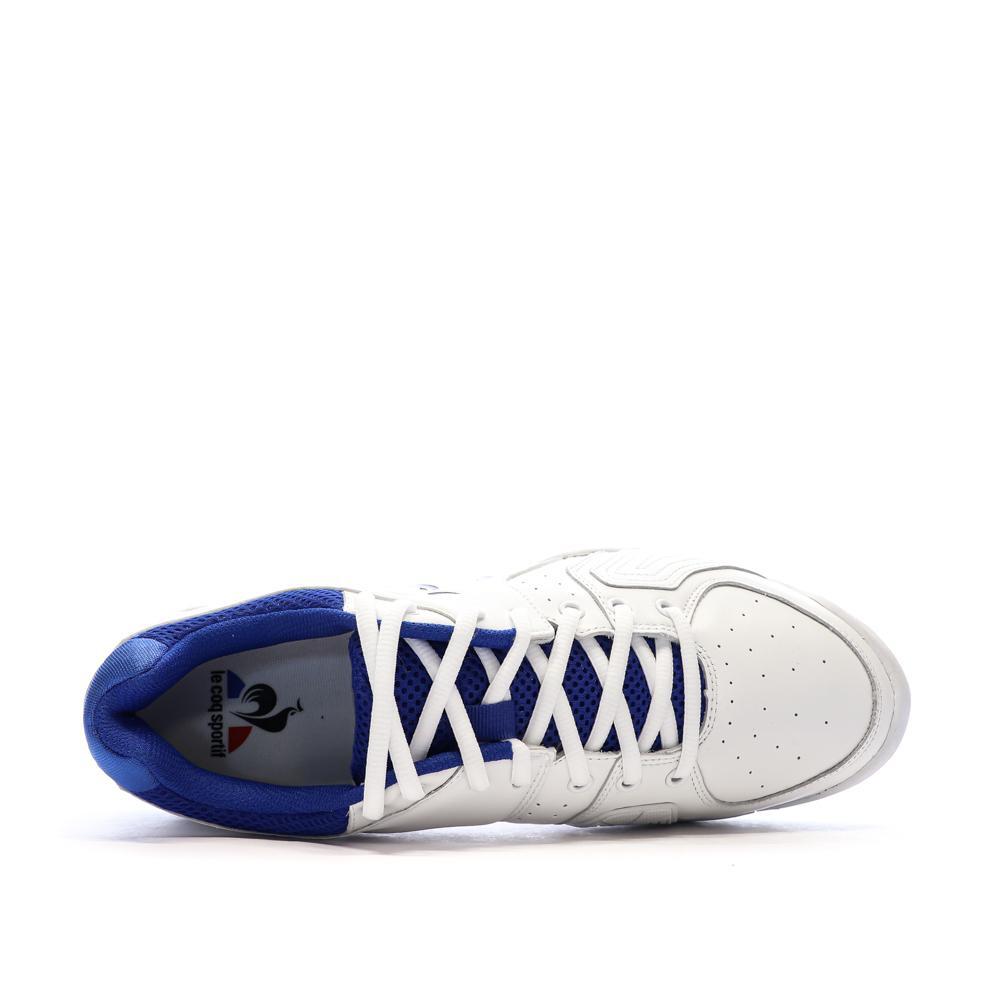 Baskets Blanches/Bleu/Rouges Homme Le Coq Sportif Gasquet 4/7