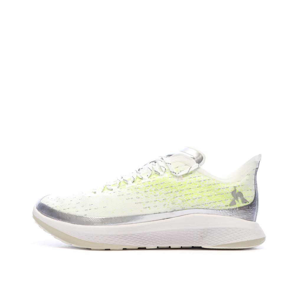 Men's Le Coq Sportif Oly White & Yellow Trainers