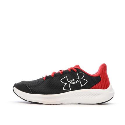 Zapatillas Niño Under Armour Charged Pursuit Negras/Rojas