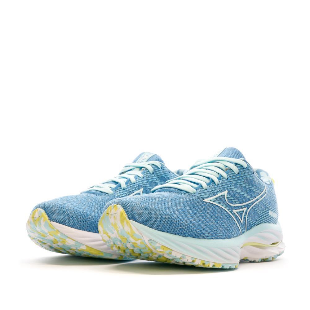 Scarpe Running Donna Mizuno Wave Rider Blu 6/7