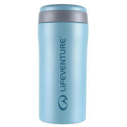 Mug isotherme Lifeventure 300 ml inox bleu 2 parois