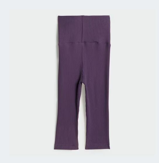 Tuta bambina adidas hooded fleece jogger - viola 5/7