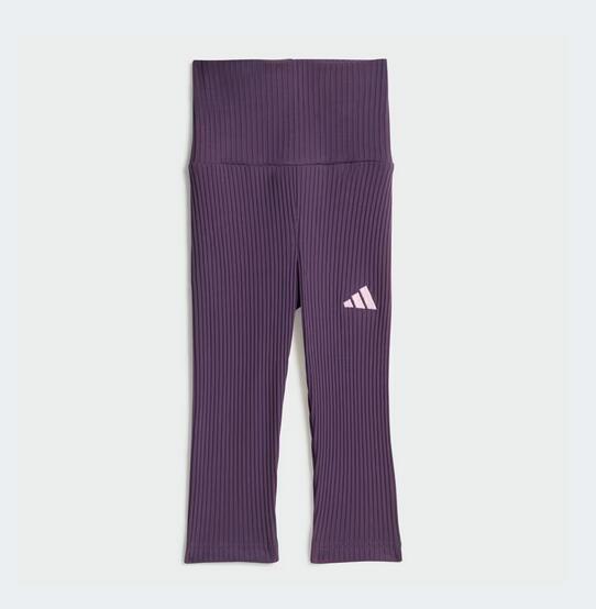 Tuta bambina adidas hooded fleece jogger - viola 4/7