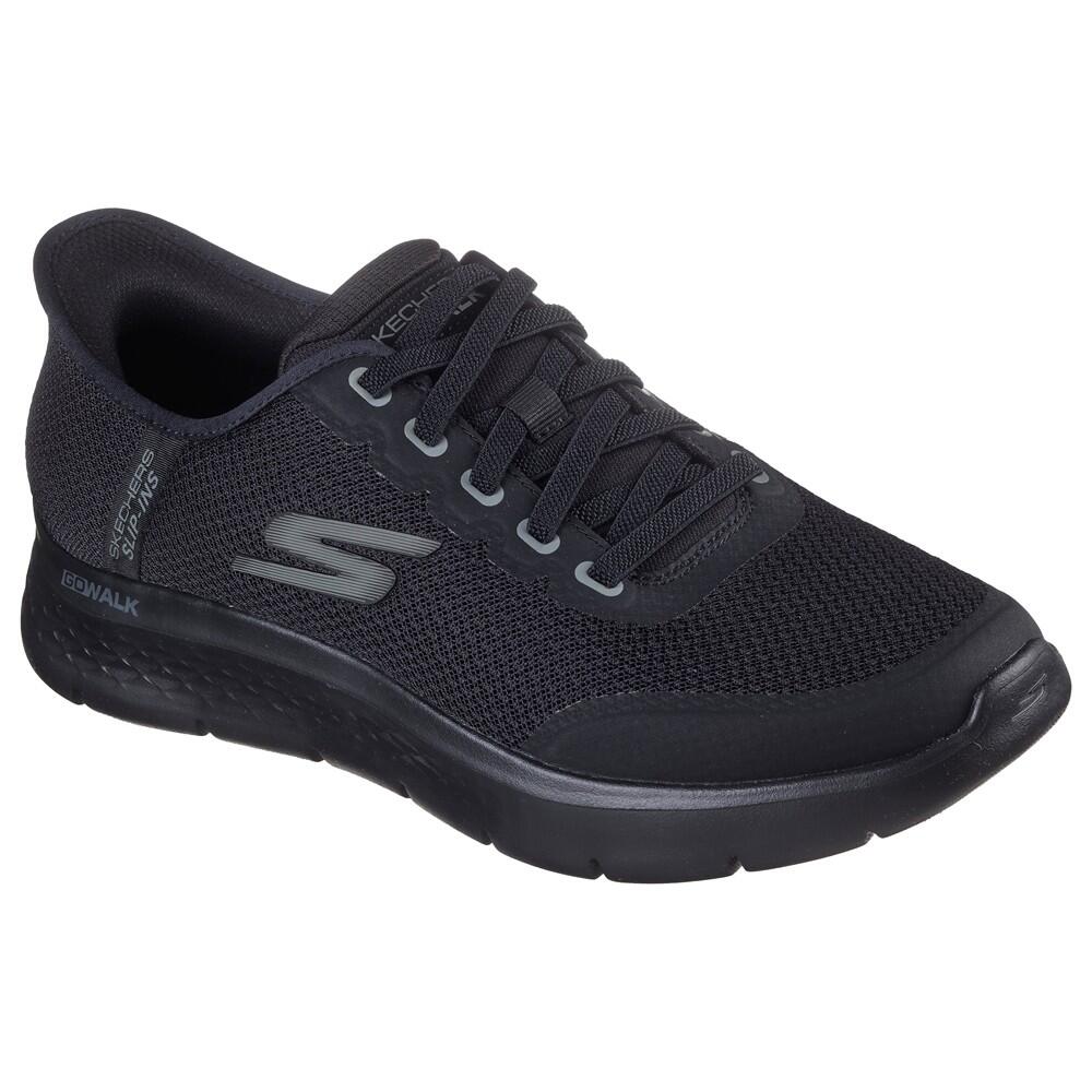 Baskets HOMME Skechers Slip-ins Go Walk Fle Netro NOIR 2/7