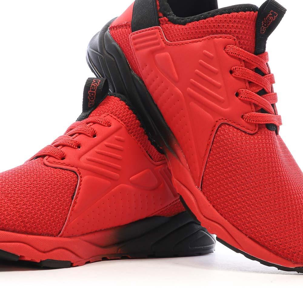 Baskets Rouges/Noires Garçon Kappa Malone 7/7