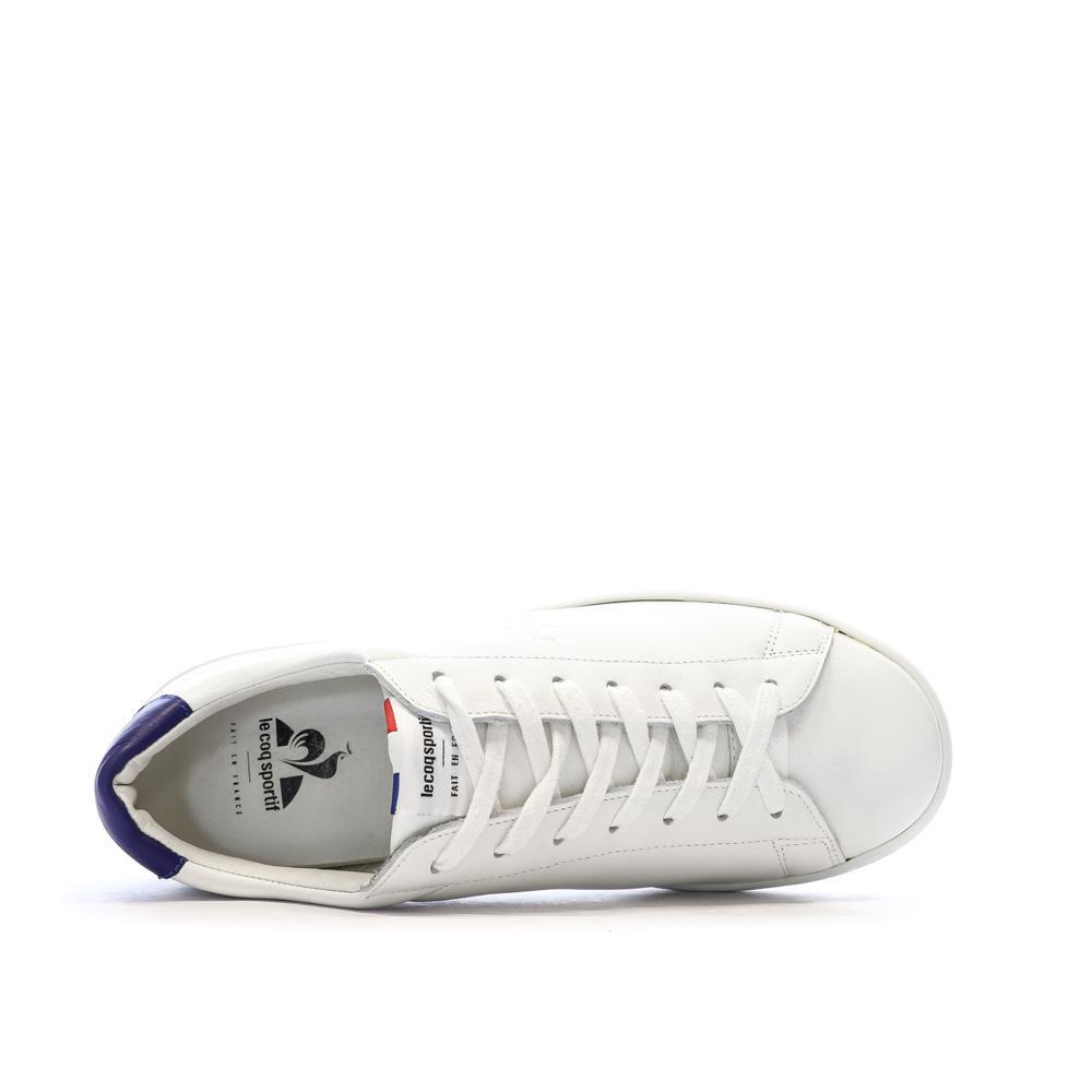 Baskets Blanches/Marines Homme Le Coq Sportif Phenix 4/7