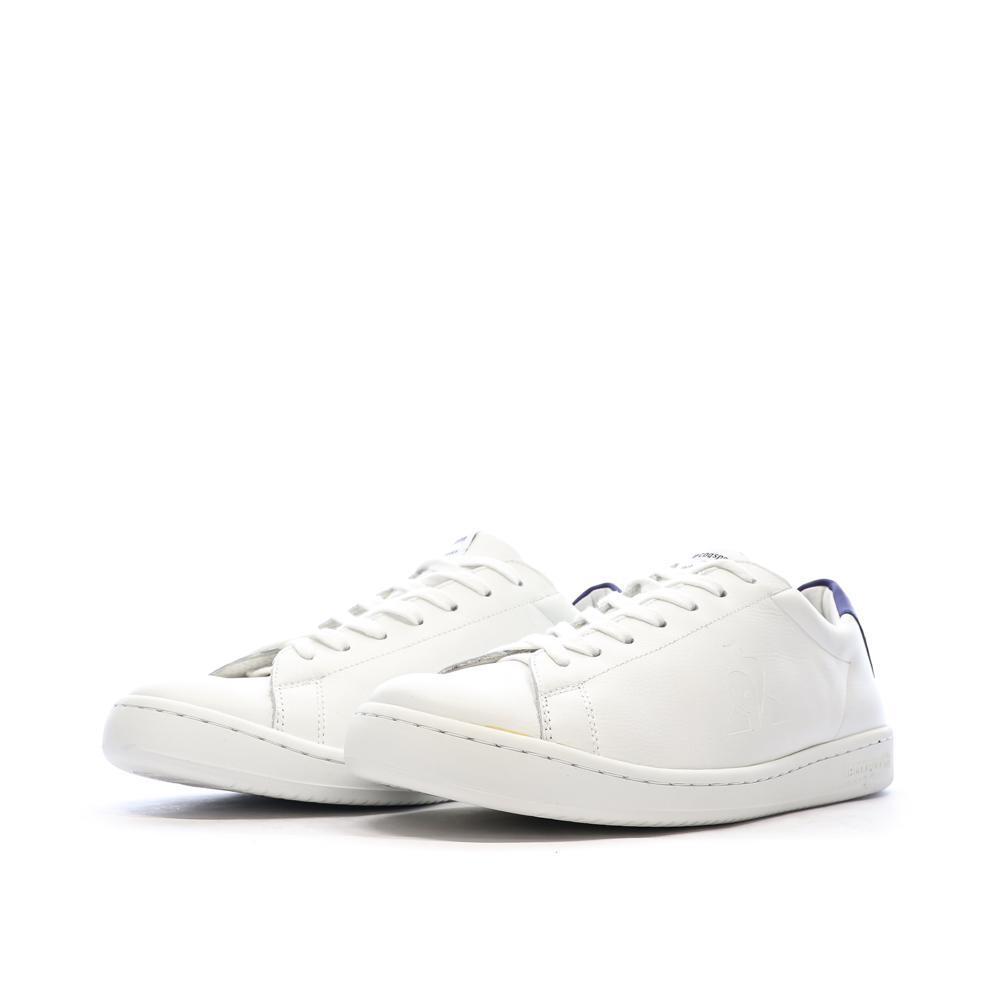 Baskets Blanches/Marines Homme Le Coq Sportif Phenix 6/7