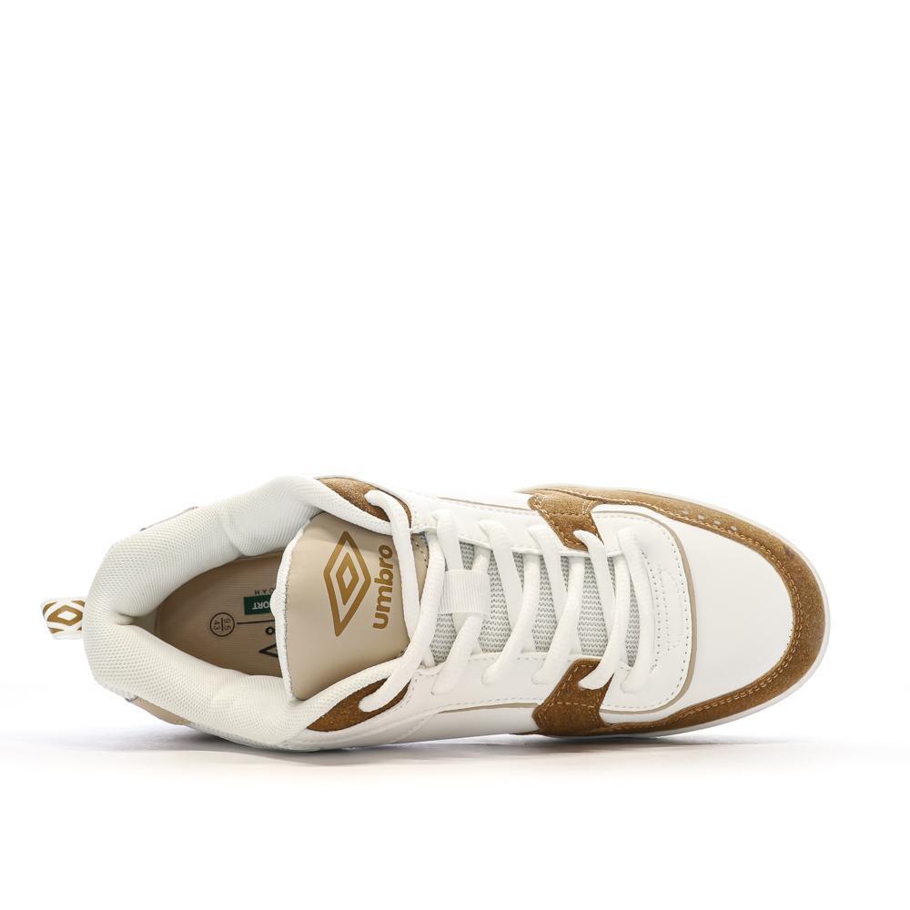 Umbro Tywen Herren Sneaker Weiß/Beige/Camel 4/7