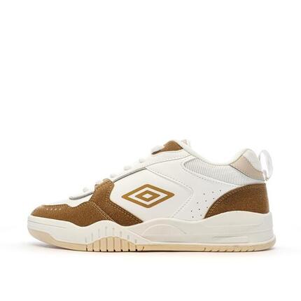 Baskets Blanches/Beiges/Camel Homme Umbro Tywen