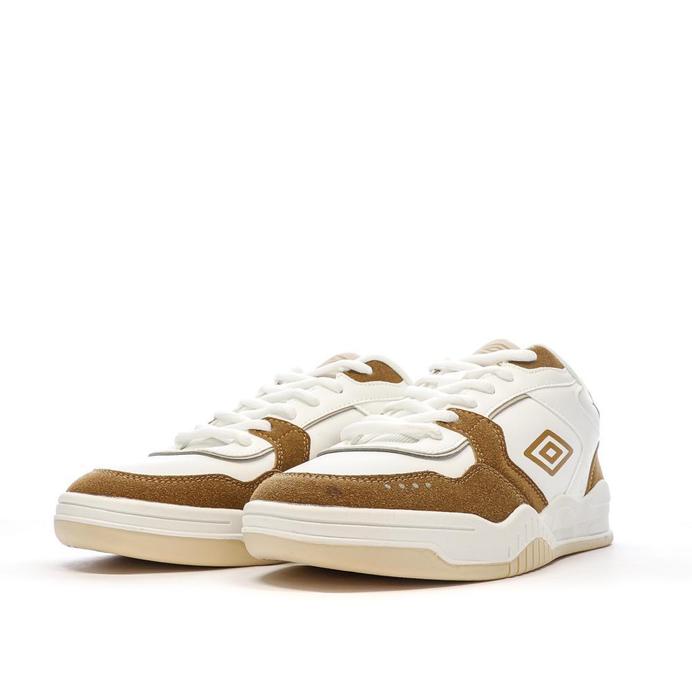 Baskets Blanches/Beiges/Camel Homme Umbro Tywen 7/7