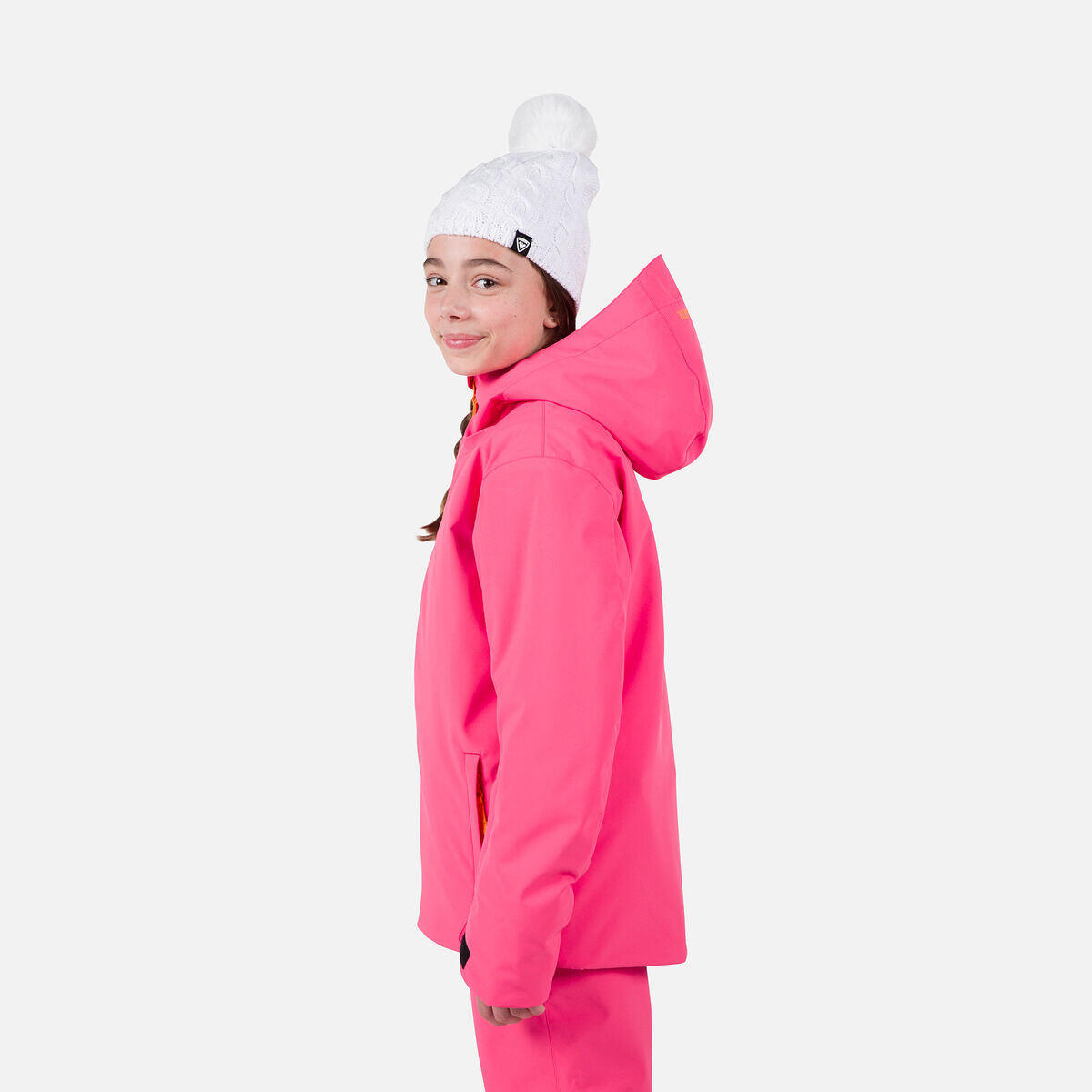 Rossignol Jr Strawpile Ski Jas Kinder - Roze 3/7