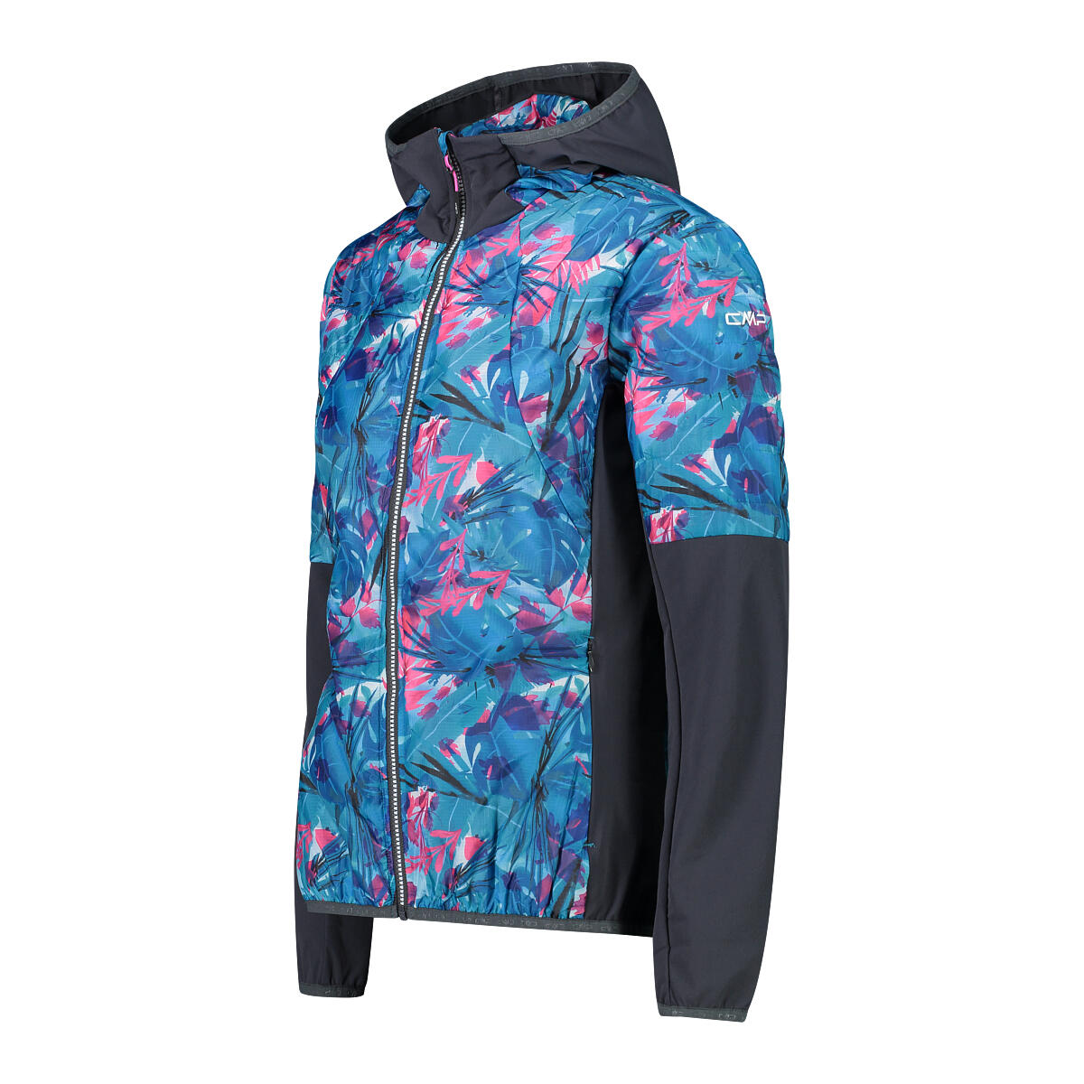 Veste à capuche hybride femme CMP 2/3