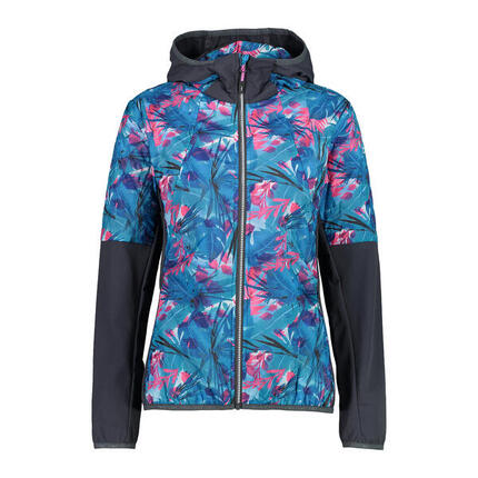 Veste à capuche hybride femme CMP