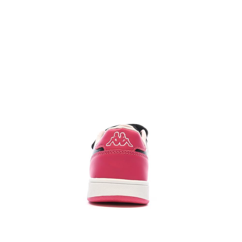 Baskets Noires/Roses Fille Kappa Malone 3/7
