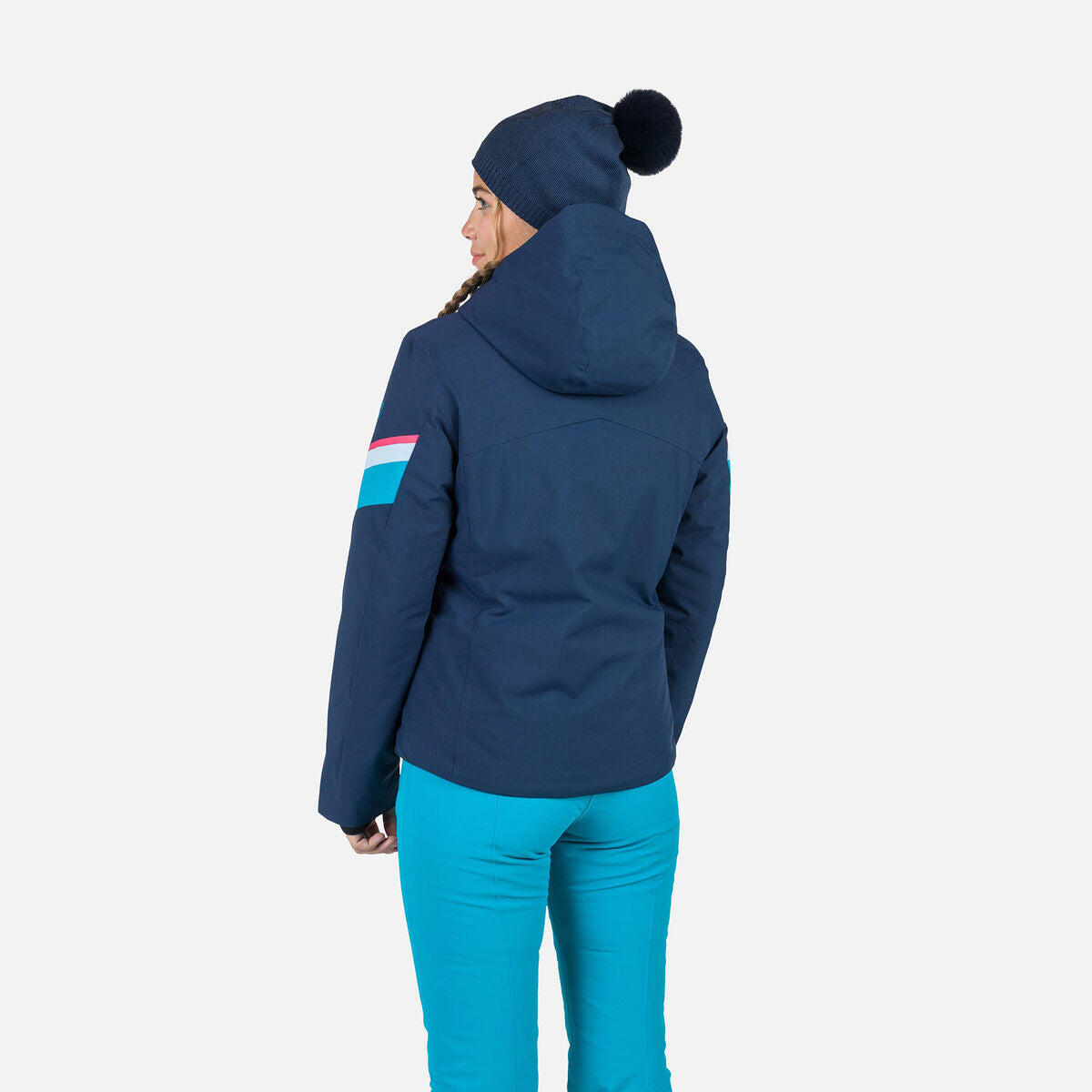 Rossignol Strawpile Ski Jas Dames - Navy 3/7