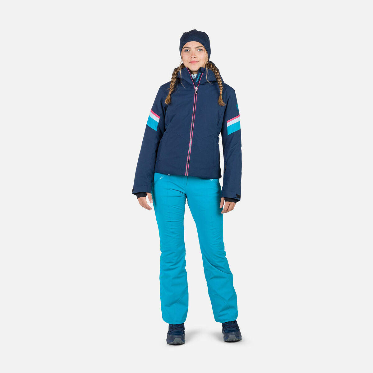 Rossignol Strawpile Ski Jas Dames - Navy 2/7