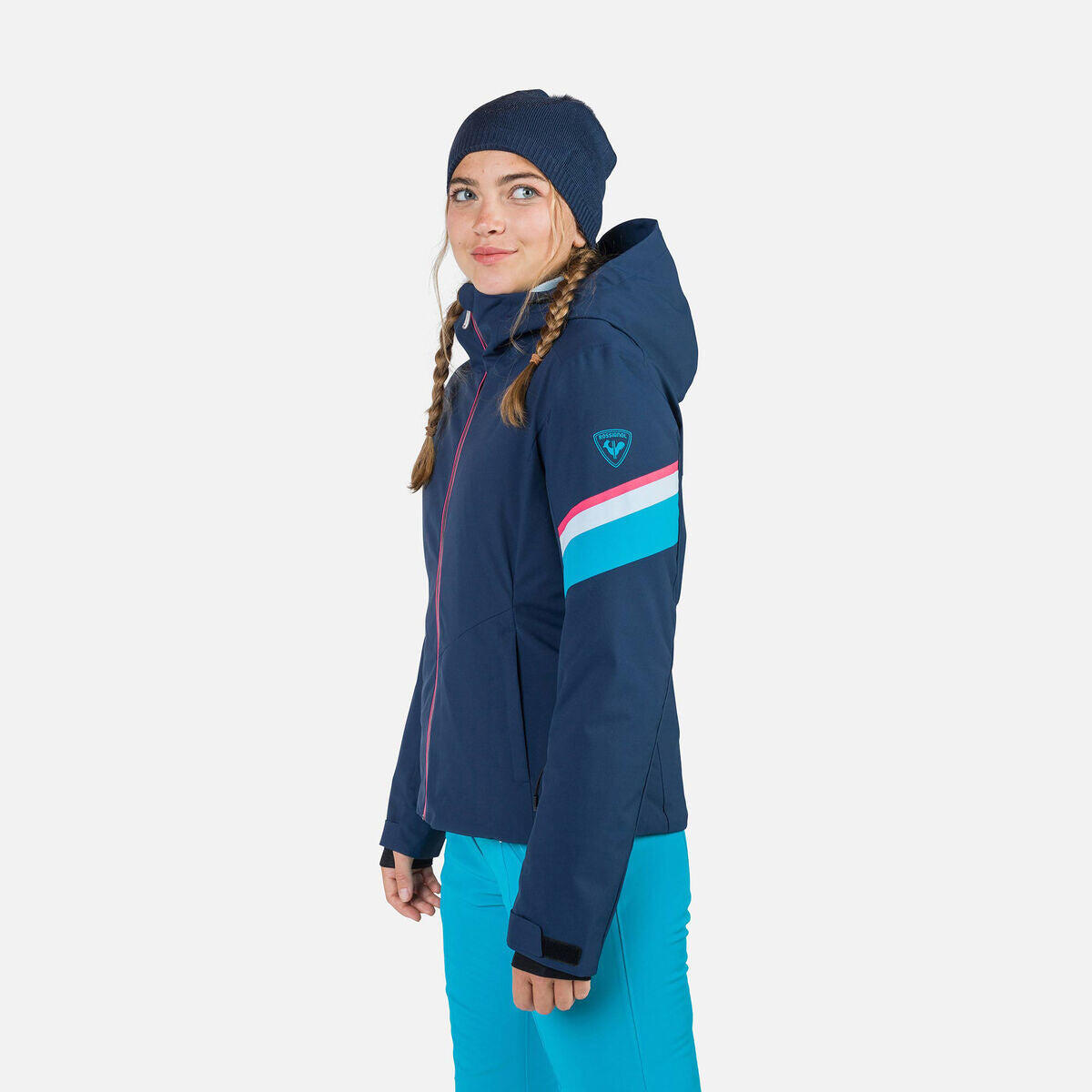 Rossignol Strawpile Ski Jas Dames - Navy 4/7