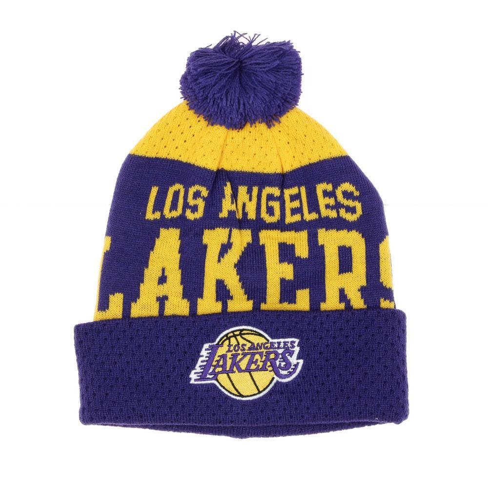 NBA Collegiate Los Angeles Lakers Boys' Purple/Yellow Beanie