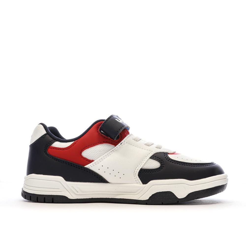 Umbro Travys Jongens Sneakers Wit/Rood/Marine 2/7