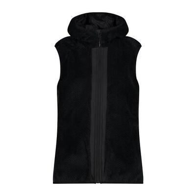 Dames mouwloze hoodie fleece cmp high loft