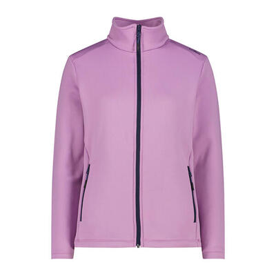 Vrouwen stretch fleece met rits cmp