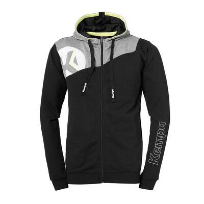 Felpa con cappuccio nera Kempa da ragazzo