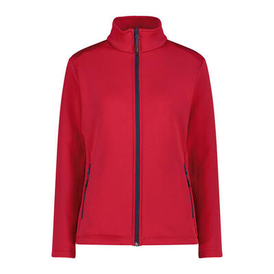 Vrouwen stretch fleece met rits cmp