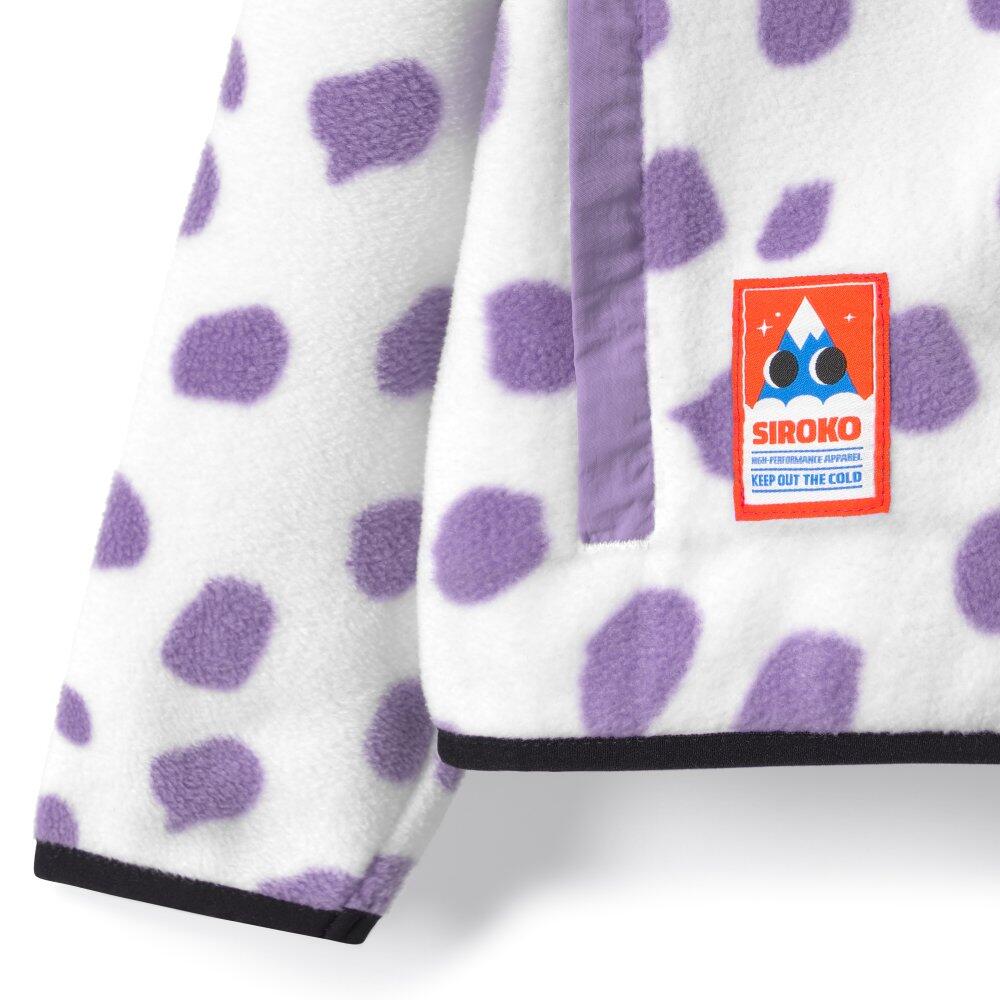 Giacca in pile da bambine Sport invernali Bambini e bambine Popsicle-G Viola 6/7