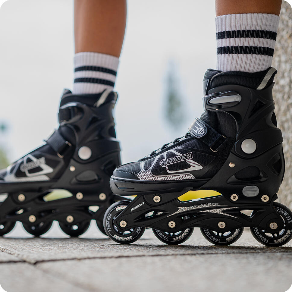 Patins em linha ajustáveis Raven Spirit 6/7