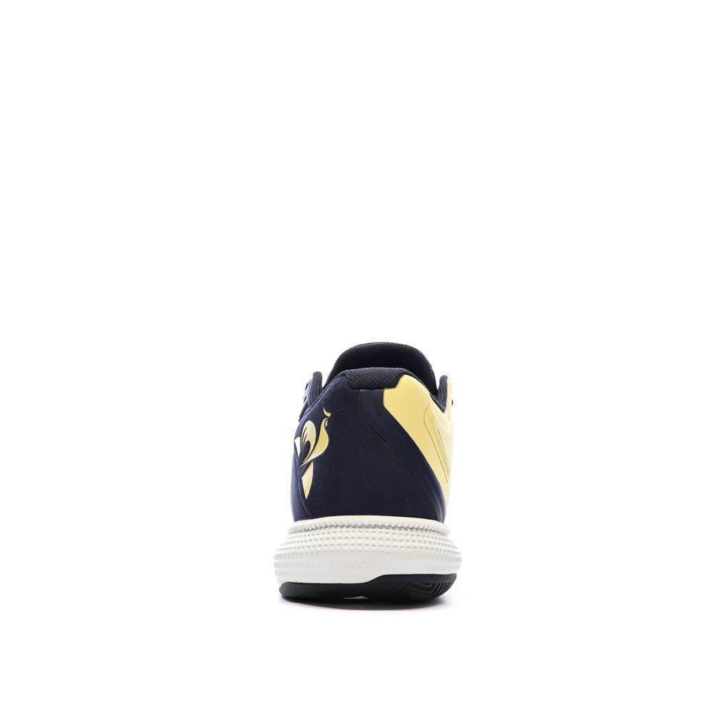 Sneakers Uomo Le Coq Sportif Futur Nere/Gialle 4/7
