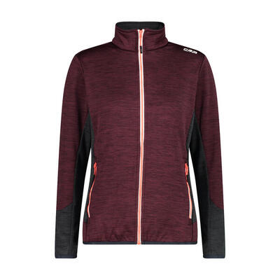 Dames fleece wandeljack cmp