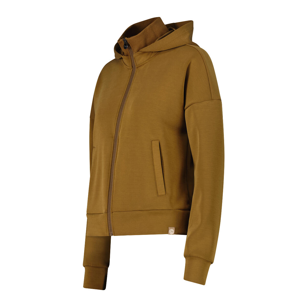 Felpa con cappuccio e col alto in maglia a coste donna CMP 3/3